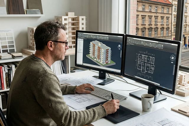 Profesionální práce na projektech